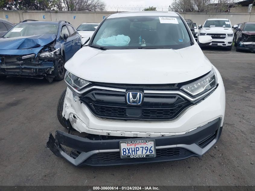 2021 HONDA CR-V HYBRID EX-L - 7FART6H85ME024334