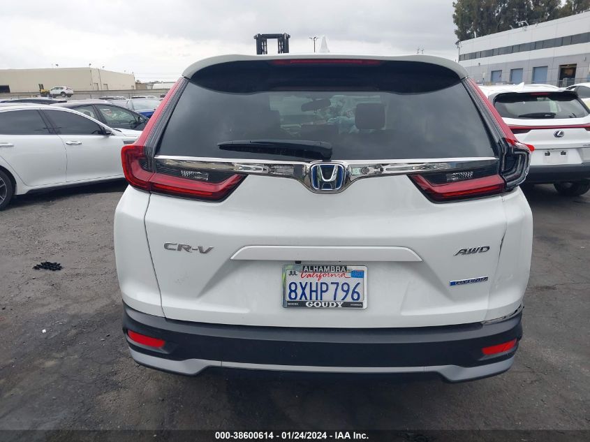 2021 HONDA CR-V HYBRID EX-L - 7FART6H85ME024334