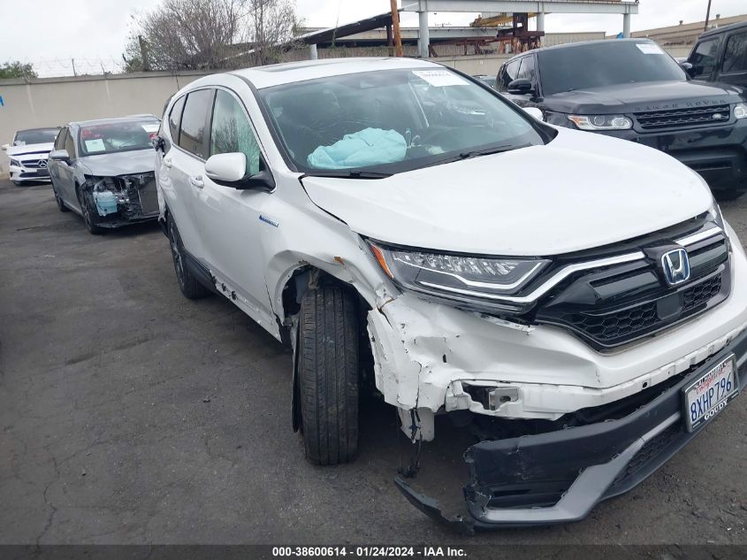 2021 HONDA CR-V HYBRID EX-L - 7FART6H85ME024334