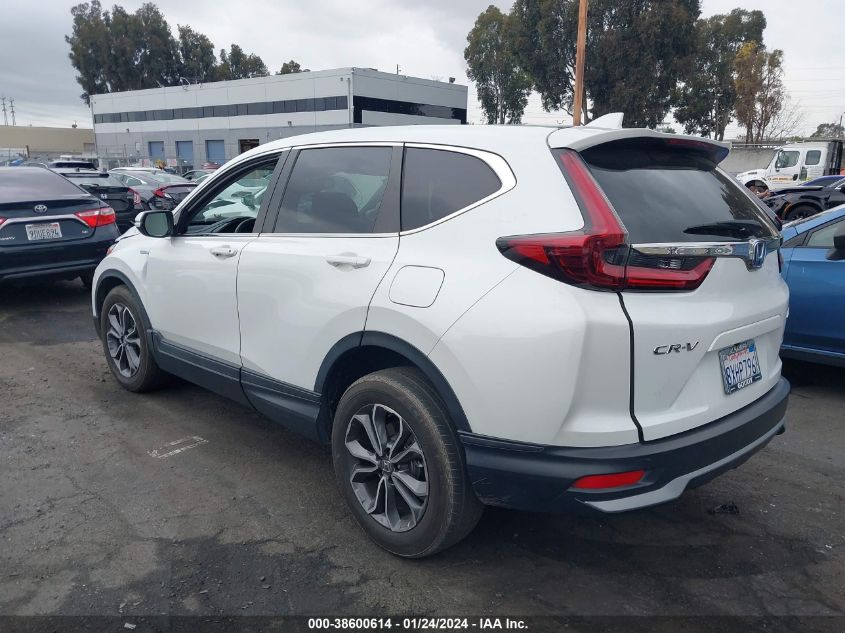 2021 HONDA CR-V HYBRID EX-L - 7FART6H85ME024334