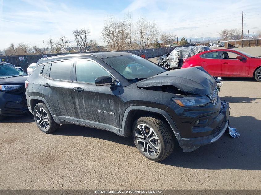 2022 JEEP COMPASS LIMITED 4X4 - 3C4NJDCB2NT149995