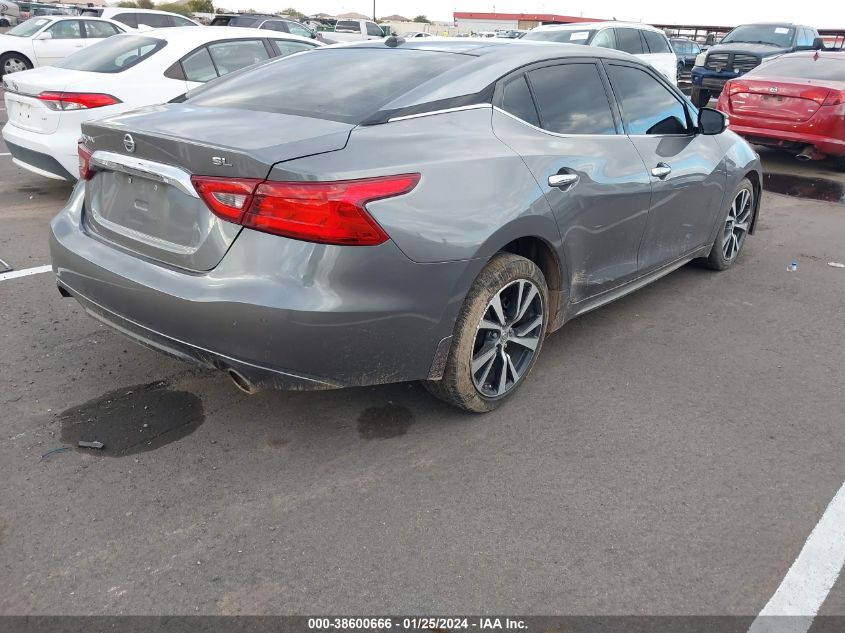 2016 NISSAN MAXIMA 3.5S/SV/SL/SR/PLAT - 1N4AA6AP5GC402711