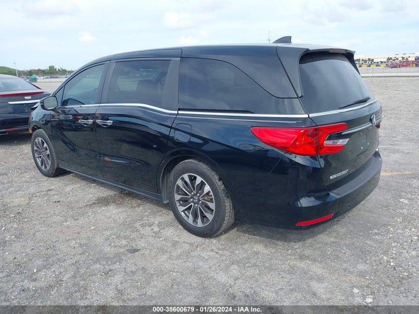VIN 5FNRL6H73MB011231 2021 HONDA ODYSSEY EXL