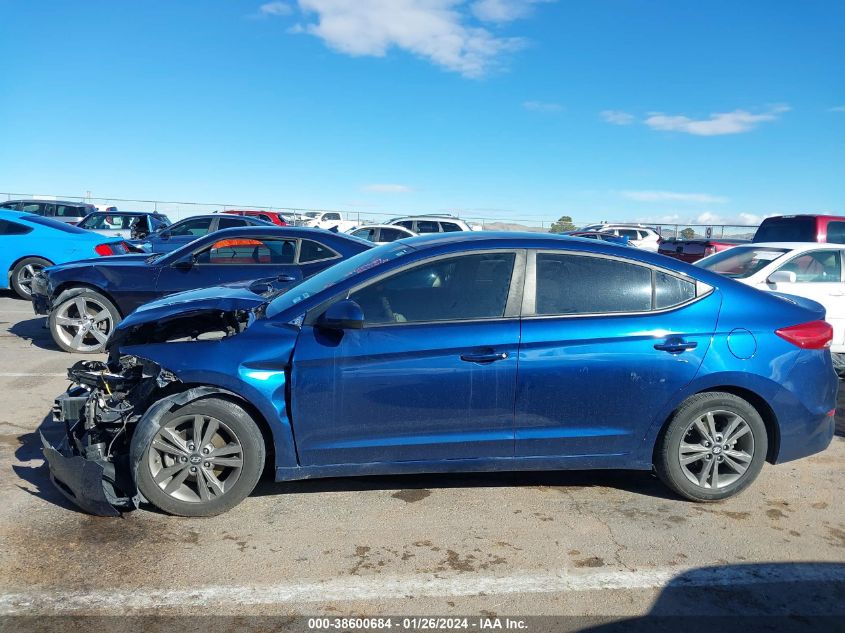2018 HYUNDAI ELANTRA SEL - 5NPD84LF6JH291707