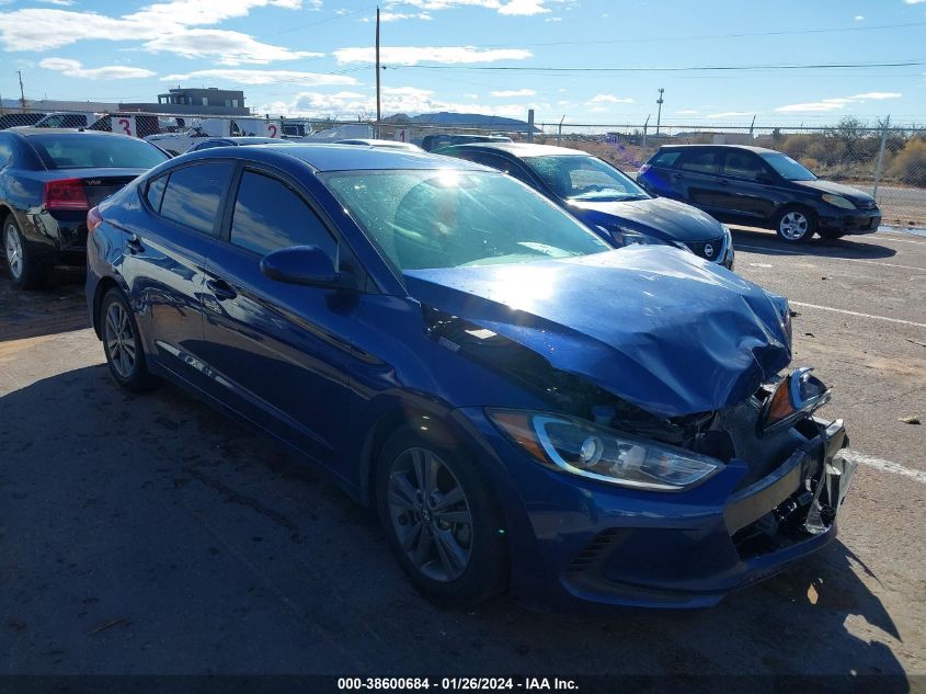 2018 HYUNDAI ELANTRA SEL - 5NPD84LF6JH291707
