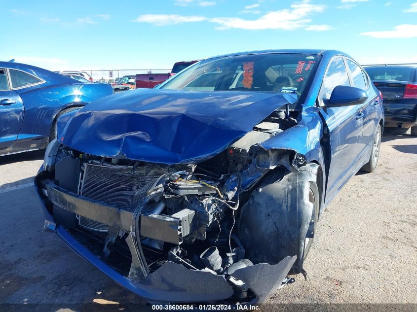 2018 HYUNDAI ELANTRA SEL - 5NPD84LF6JH291707