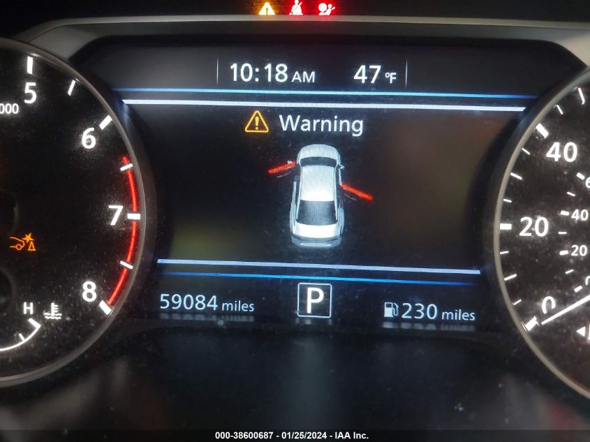 2020 NISSAN ALTIMA SR - 1N4BL4CV9LC266396