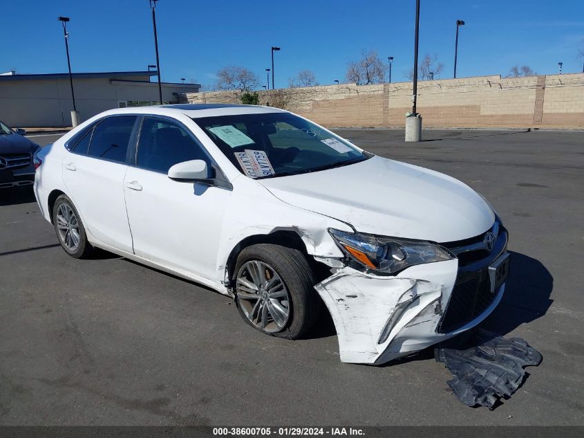 2017 TOYOTA CAMRY SE - 4T1BF1FK2HU381968