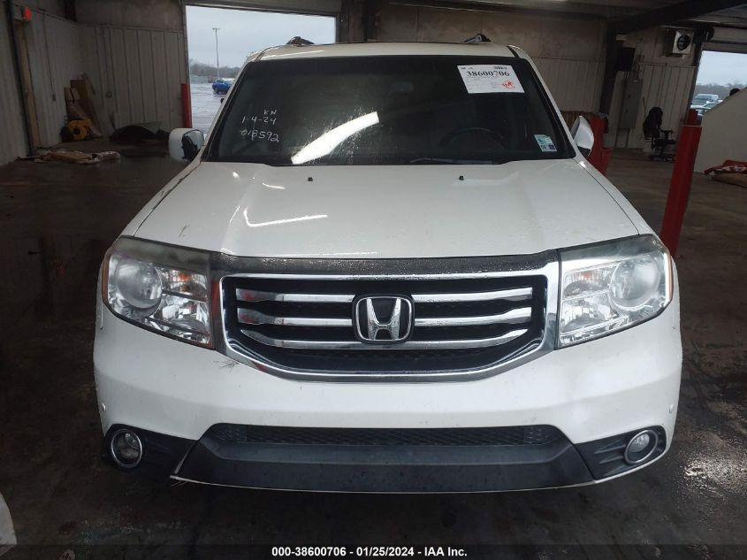 2014 HONDA PILOT TOURING - 5FNYF3H99EB018592