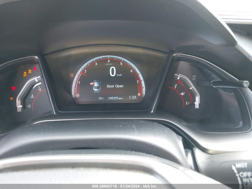 2017 HONDA CIVIC SI - 2HGFC1E58HH703429