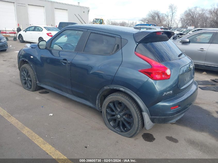 2013 NISSAN JUKE S/SV/SL - JN8AF5MV7DT209332