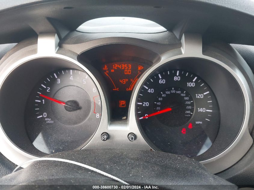 2013 NISSAN JUKE S/SV/SL - JN8AF5MV7DT209332