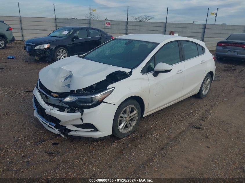 2017 CHEVROLET CRUZE LT - 3G1BE6SM0HS538367