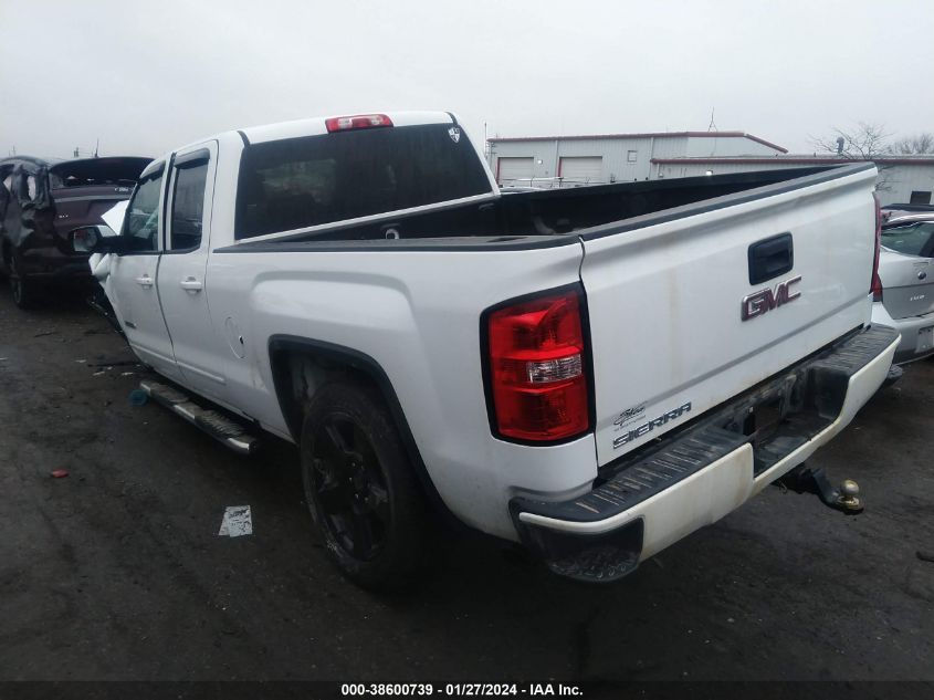 2017 GMC SIERRA K1500 - 1GTV2LEC8HZ201480