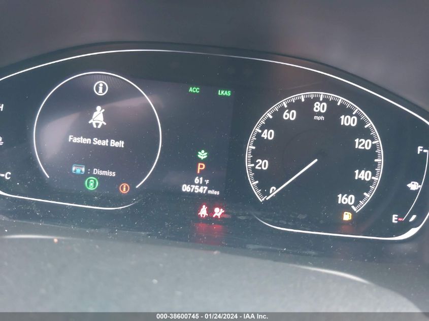 2018 HONDA ACCORD EX-L - 1HGCV1F57JA218179