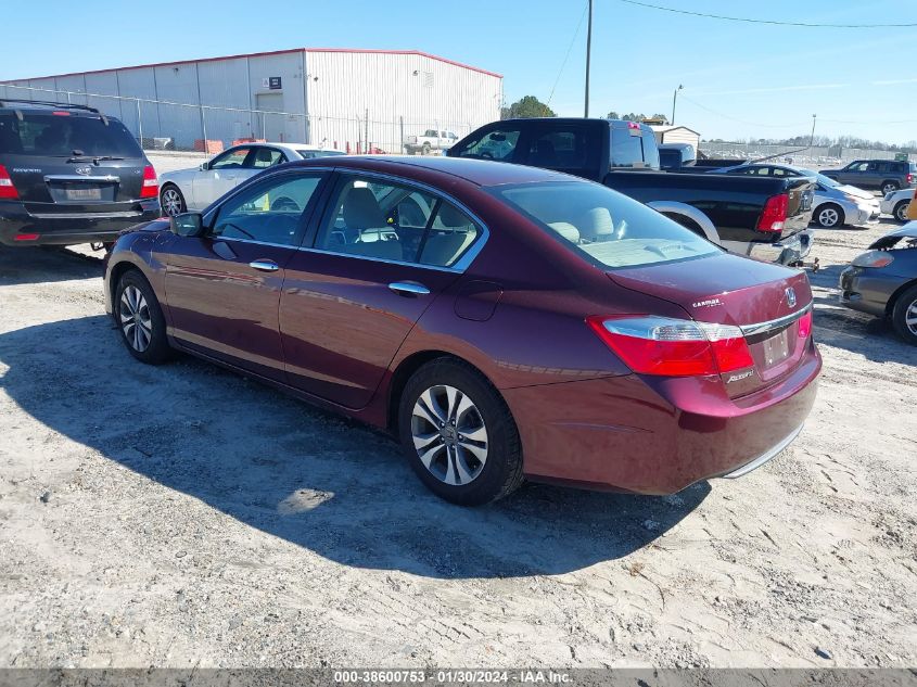 2015 HONDA ACCORD LX - 1HGCR2F37FA223835