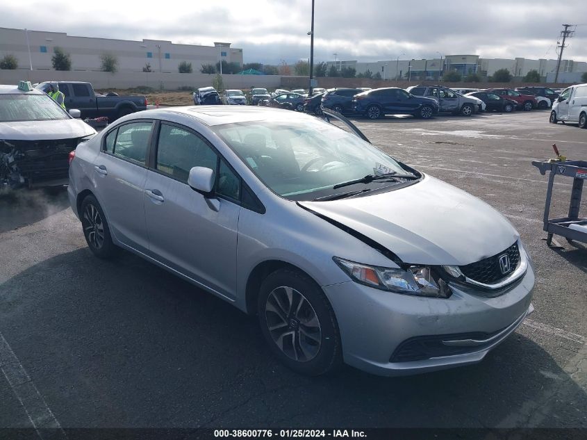 2013 HONDA CIVIC EX - 19XFB2F85DE062343