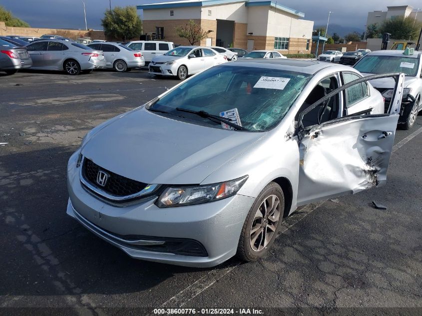 2013 HONDA CIVIC EX - 19XFB2F85DE062343