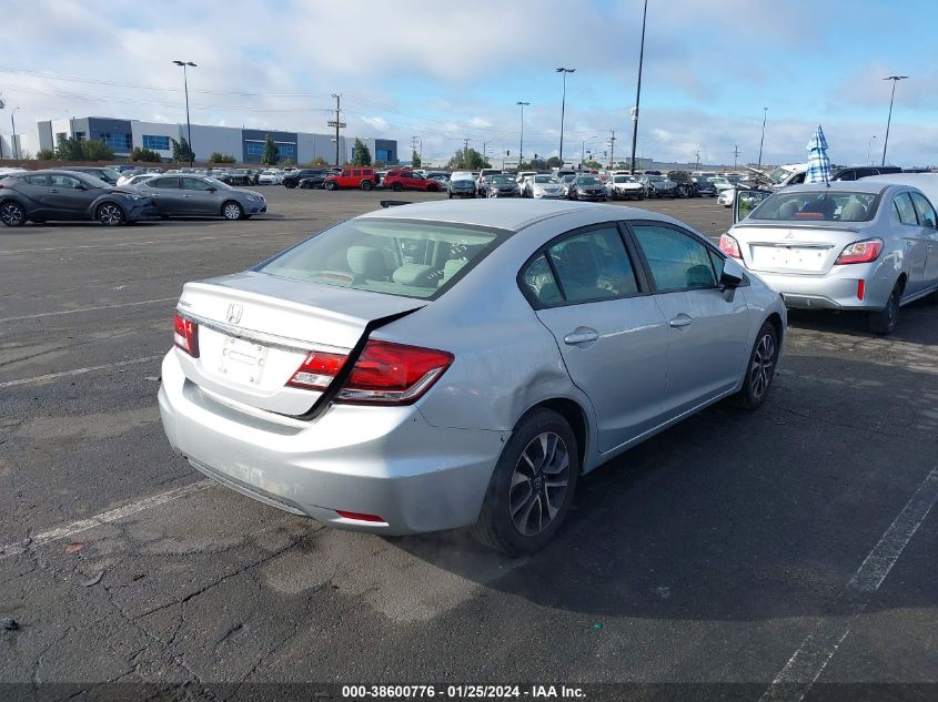 2013 HONDA CIVIC EX - 19XFB2F85DE062343