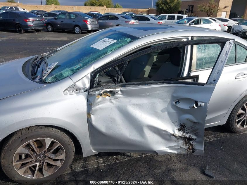 2013 HONDA CIVIC EX - 19XFB2F85DE062343