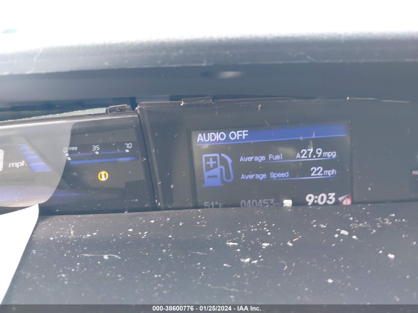 2013 HONDA CIVIC EX - 19XFB2F85DE062343