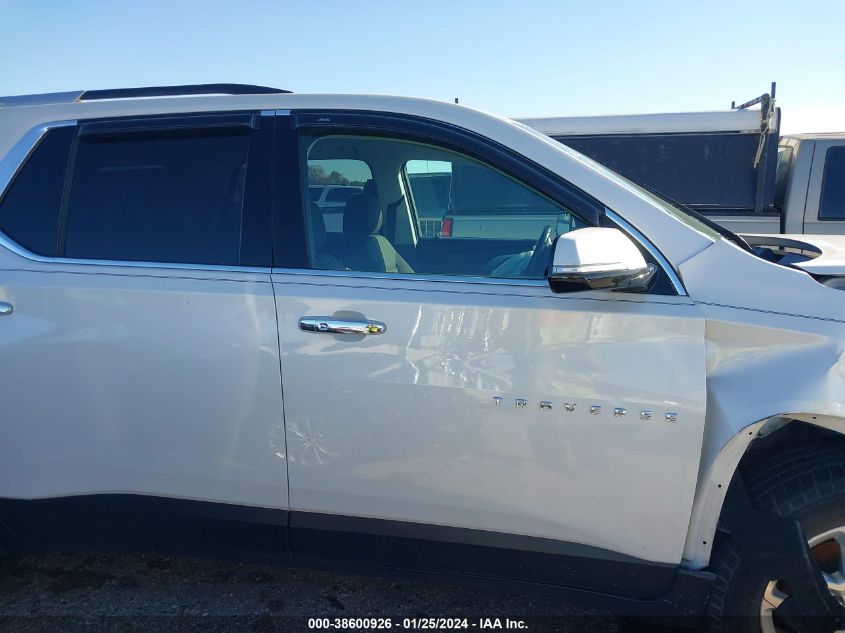 2018 CHEVROLET TRAVERSE LT - 1GNERGKW5JJ195313