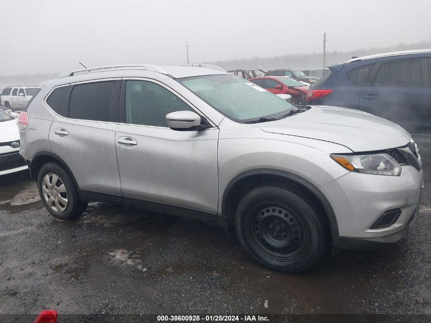2016 NISSAN ROGUE S - KNMAT2MV9GP679412
