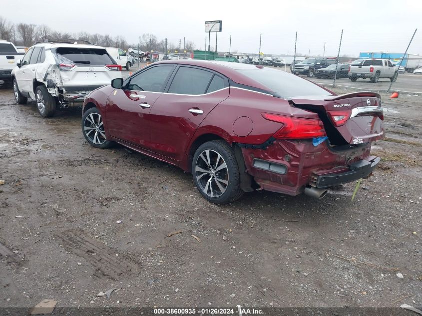 2018 NISSAN MAXIMA 3.5 S - 1N4AA6AP0JC400940