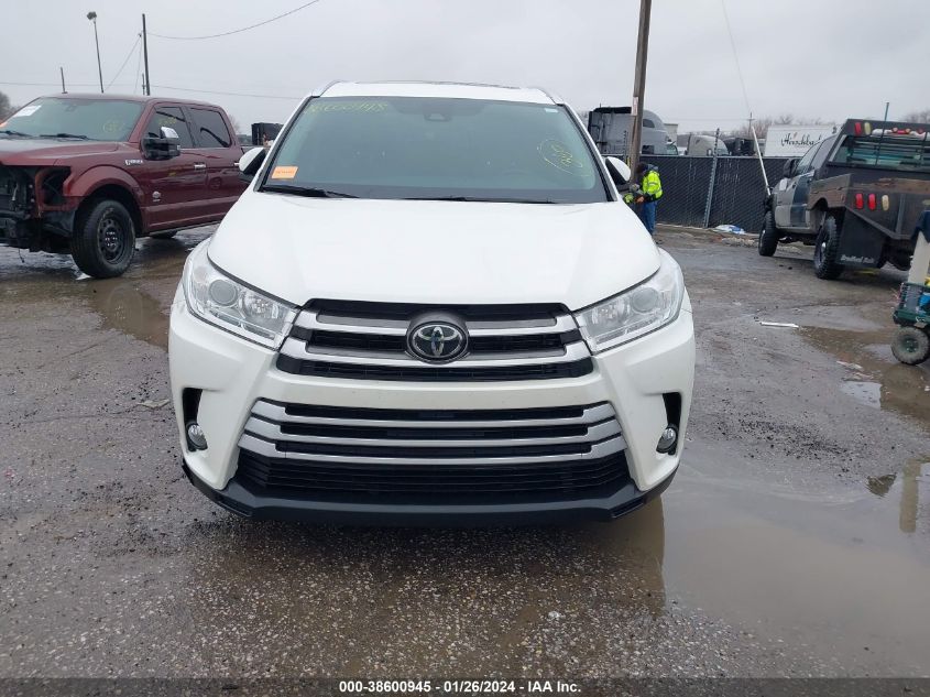 2019 TOYOTA HIGHLANDER SE/XLE - 5TDJZRFHXKS997407