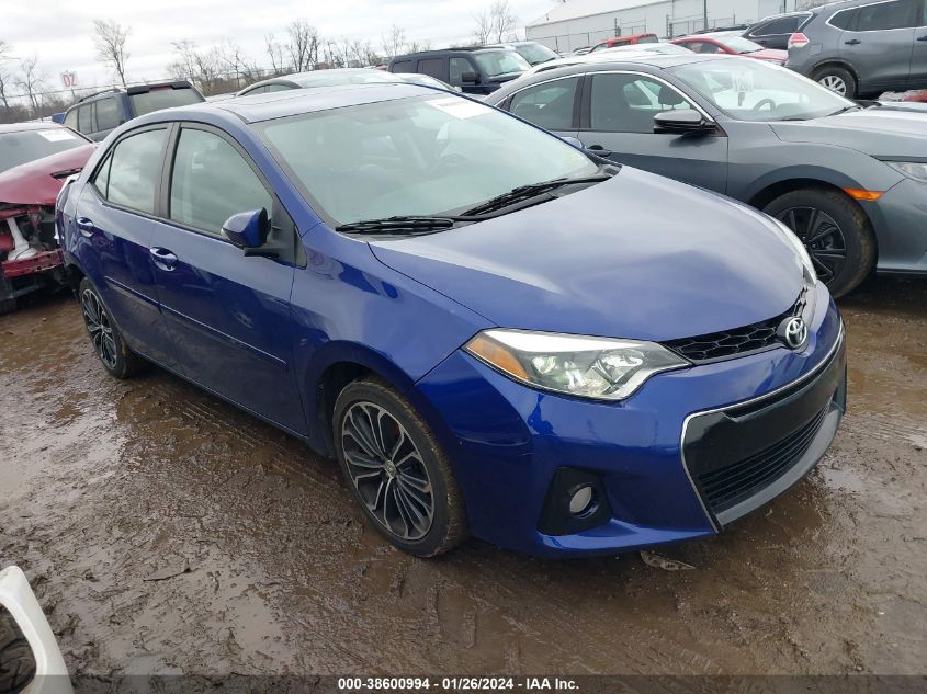 2015 TOYOTA COROLLA S PLUS - 2T1BURHE7FC269404