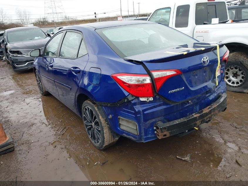 2015 TOYOTA COROLLA S PLUS - 2T1BURHE7FC269404