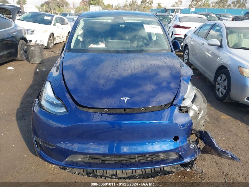 2022 TESLA MODEL Y - 7SAYGDEE1NF429962