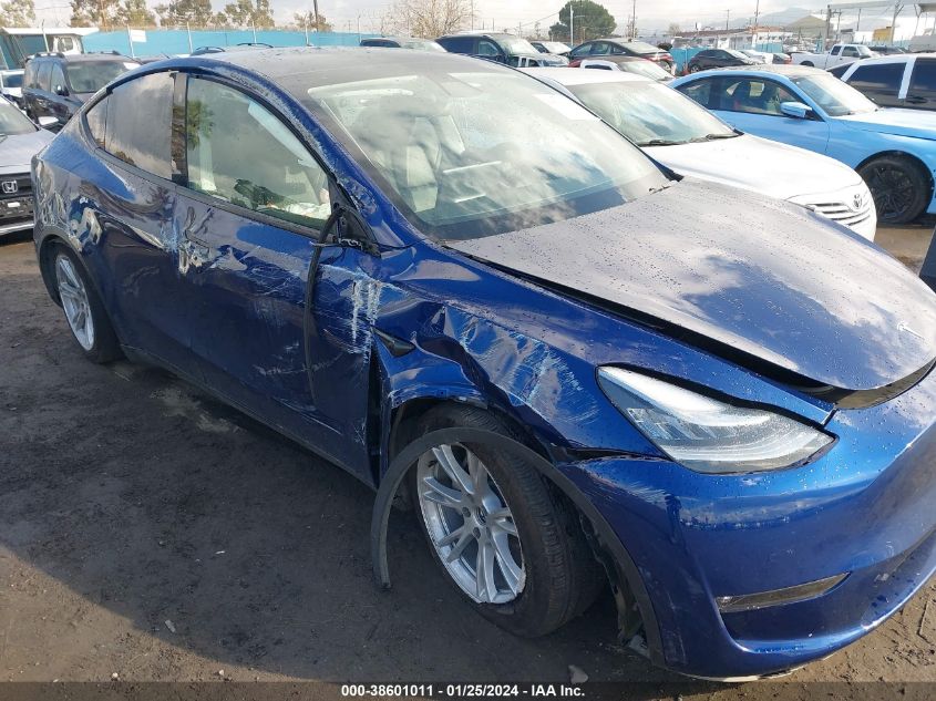 2022 TESLA MODEL Y - 7SAYGDEE1NF429962