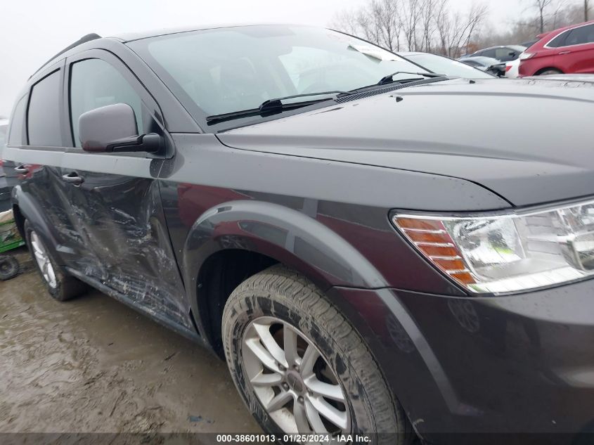 2016 DODGE JOURNEY SXT - 3C4PDDBG2GT133277