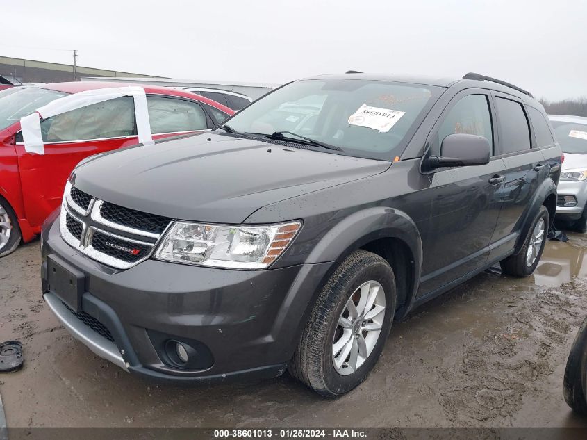 2016 DODGE JOURNEY SXT - 3C4PDDBG2GT133277
