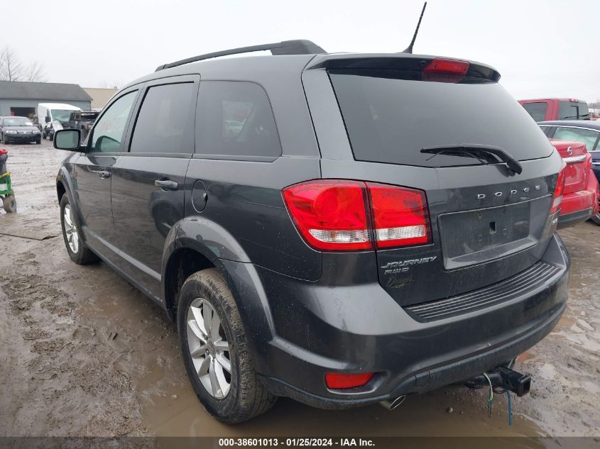 2016 DODGE JOURNEY SXT - 3C4PDDBG2GT133277