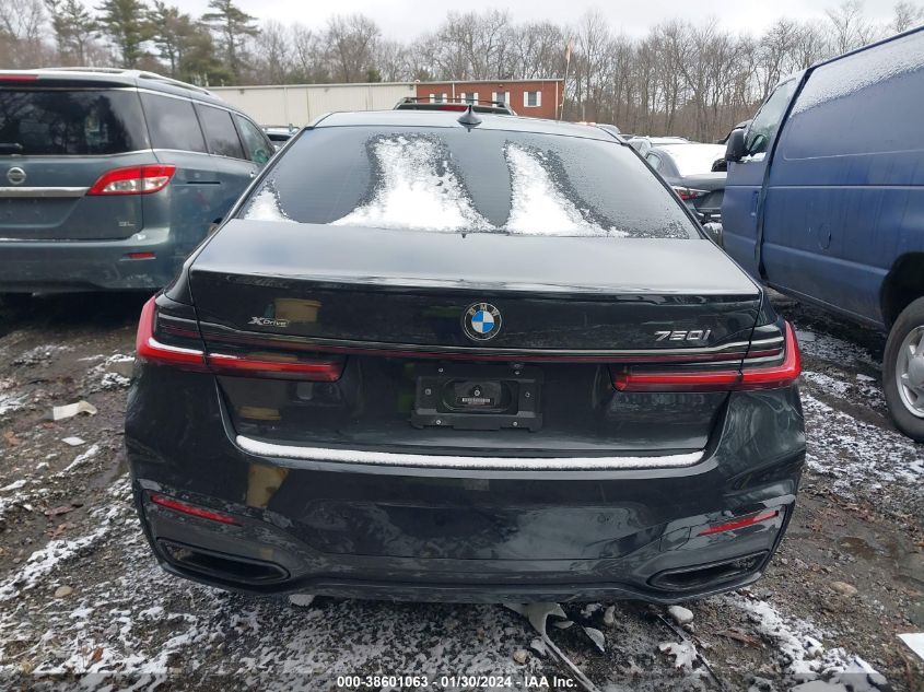 2020 BMW 750I XDRIVE - WBA7U2C01LGJ59726