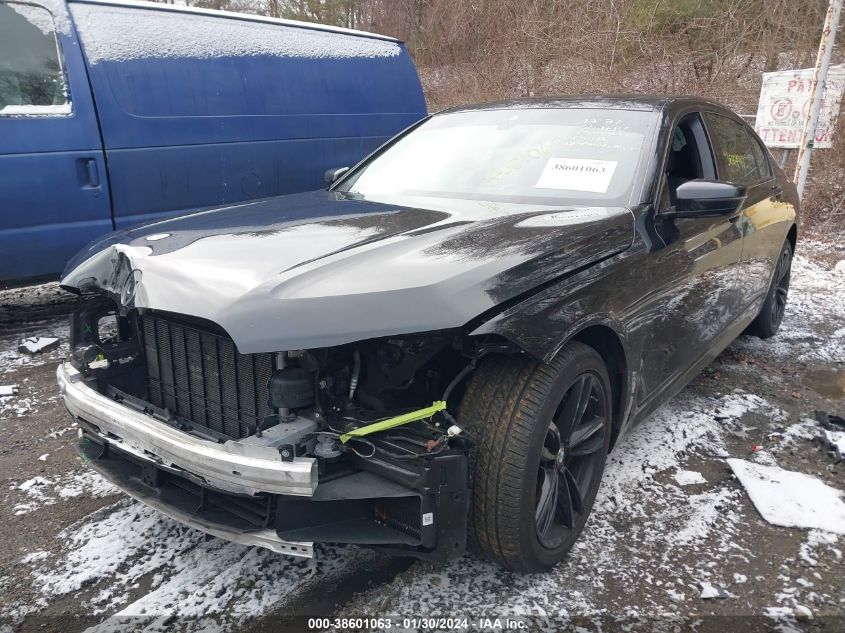 2020 BMW 750I XDRIVE - WBA7U2C01LGJ59726