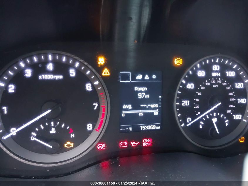 2017 HYUNDAI TUCSON ECO - KM8J3CA2XHU383667