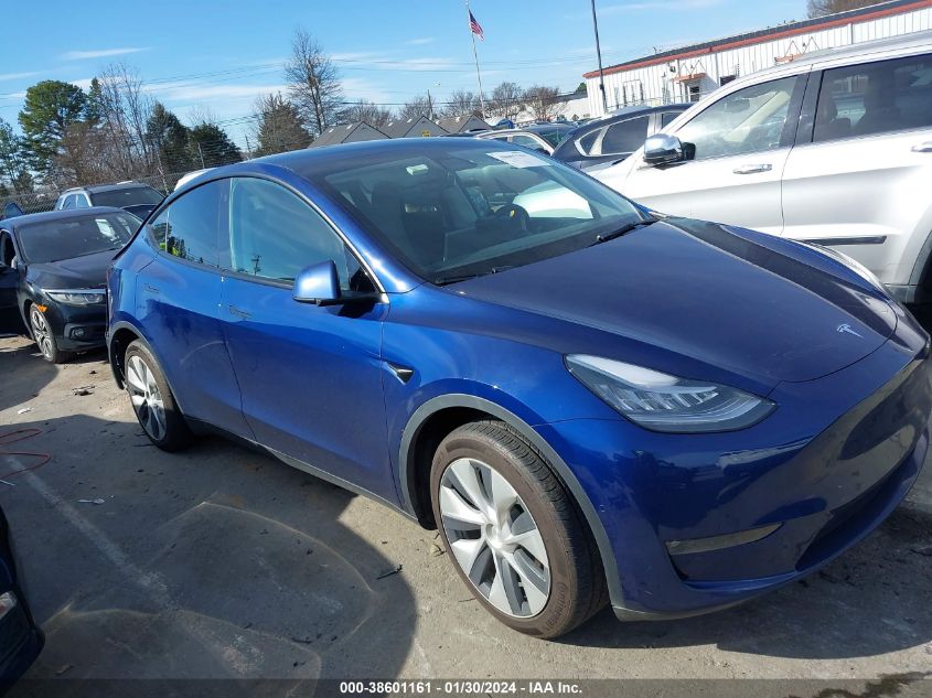 2021 TESLA MODEL Y LONG RANGE DUAL MOTOR ALL-WHEEL DRIVE - 5YJYGDEE7MF261269