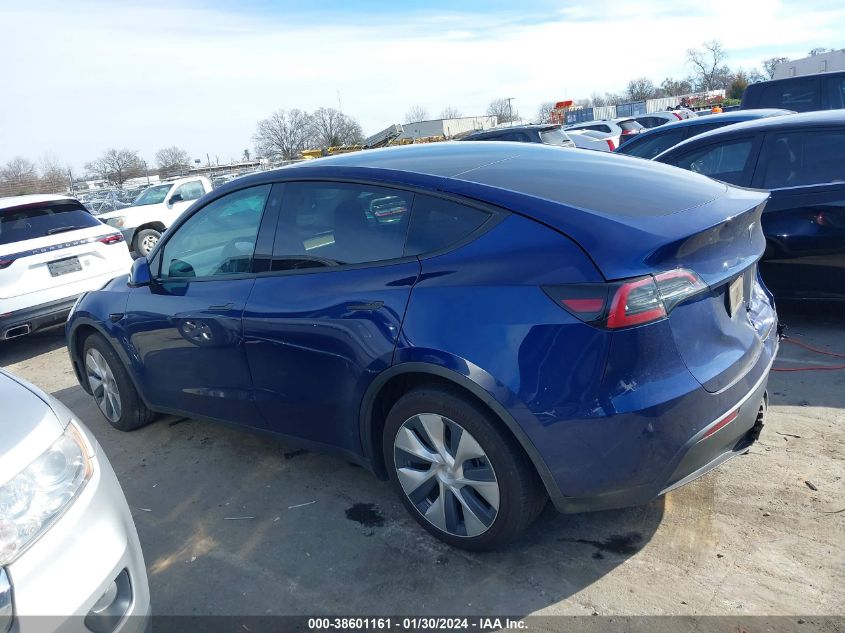 2021 TESLA MODEL Y LONG RANGE DUAL MOTOR ALL-WHEEL DRIVE - 5YJYGDEE7MF261269