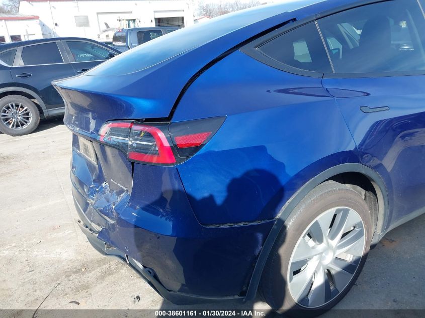 2021 TESLA MODEL Y LONG RANGE DUAL MOTOR ALL-WHEEL DRIVE - 5YJYGDEE7MF261269