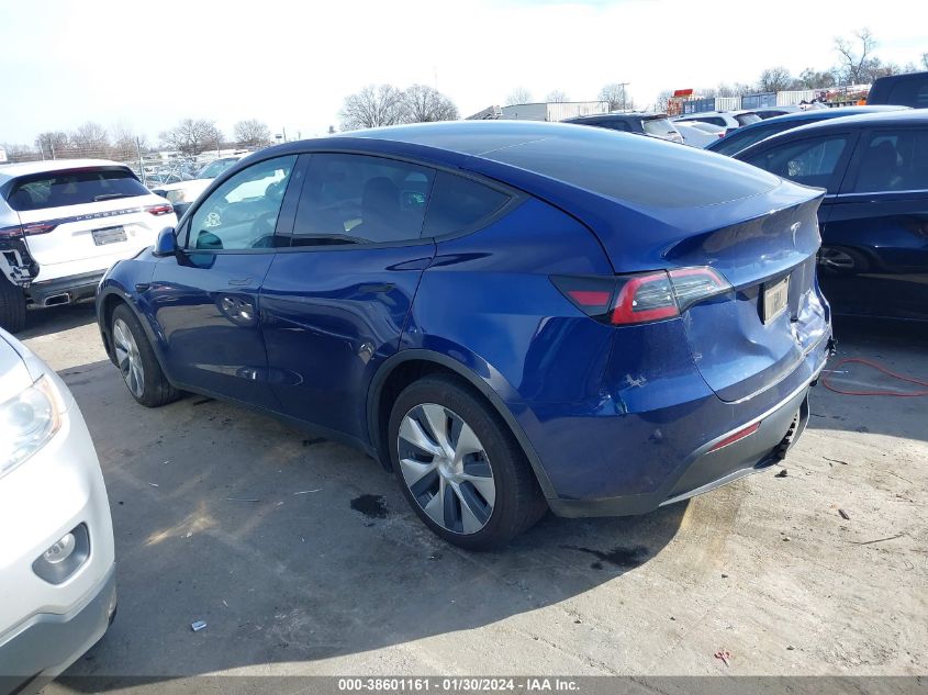 2021 TESLA MODEL Y LONG RANGE DUAL MOTOR ALL-WHEEL DRIVE - 5YJYGDEE7MF261269