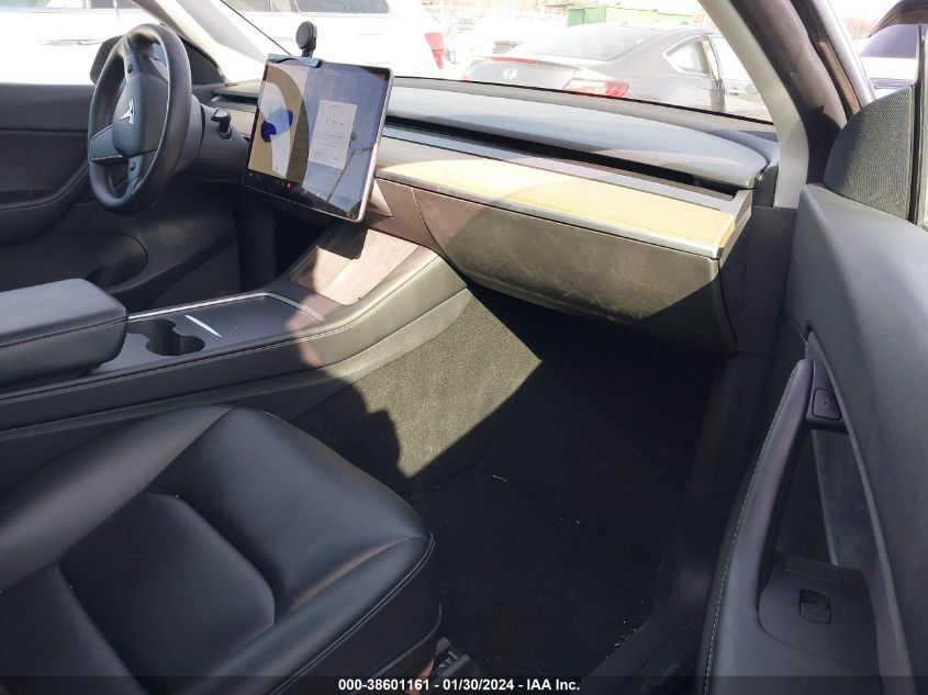 2021 TESLA MODEL Y LONG RANGE DUAL MOTOR ALL-WHEEL DRIVE - 5YJYGDEE7MF261269