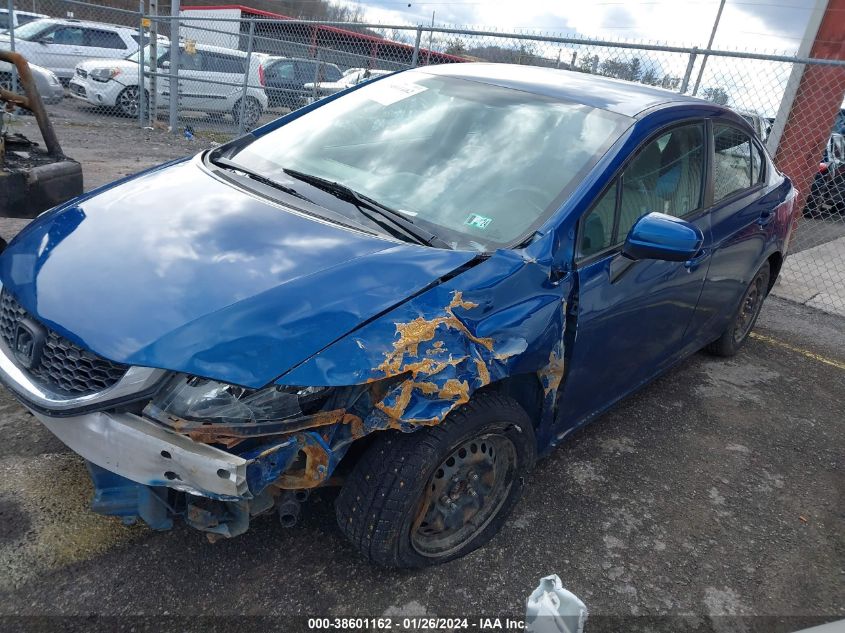 2014 HONDA CIVIC LX - 2HGFB2E54EH557955