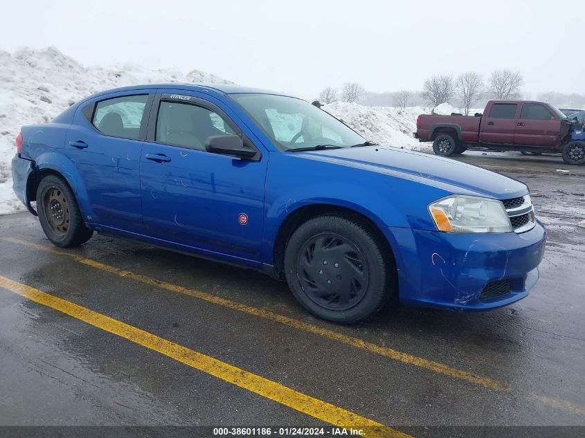 2014 DODGE AVENGER SE - 1C3CDZAB7EN149655