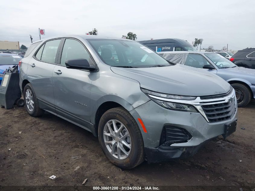 2023 CHEVROLET EQUINOX FWD LS - 3GNAXHEG5PL186756