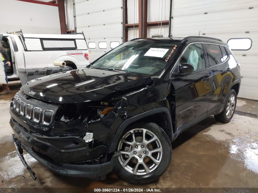 2022 JEEP COMPASS LATITUDE LUX - 3C4NJDFB6NT213029