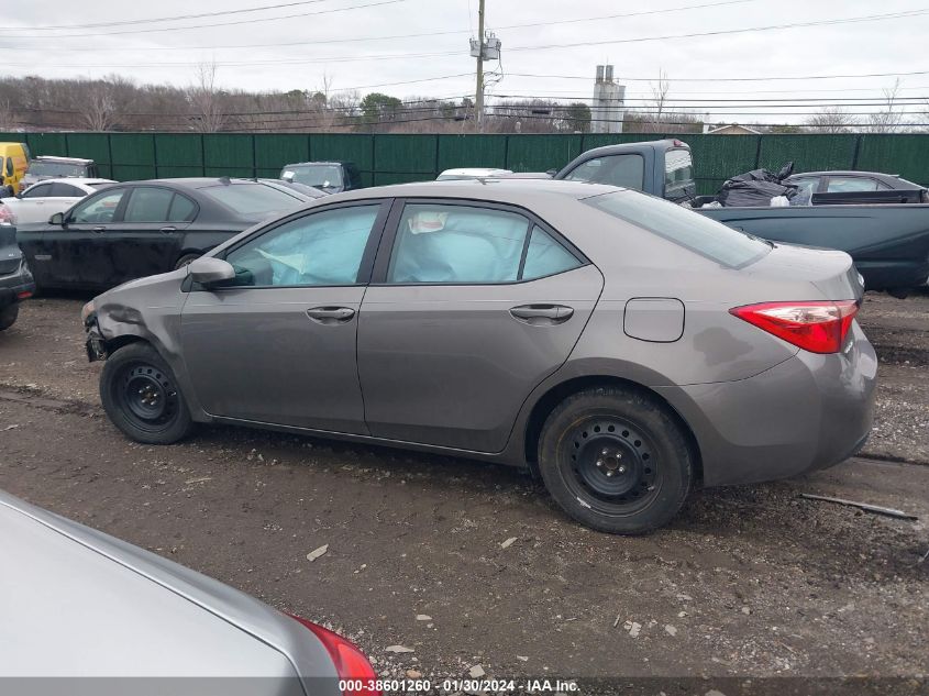 2018 TOYOTA COROLLA L/LE/XLE/SE/XSE - 2T1BURHEXJC986212