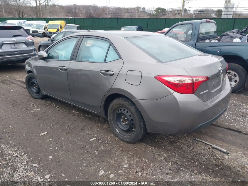 2018 TOYOTA COROLLA L/LE/XLE/SE/XSE - 2T1BURHEXJC986212